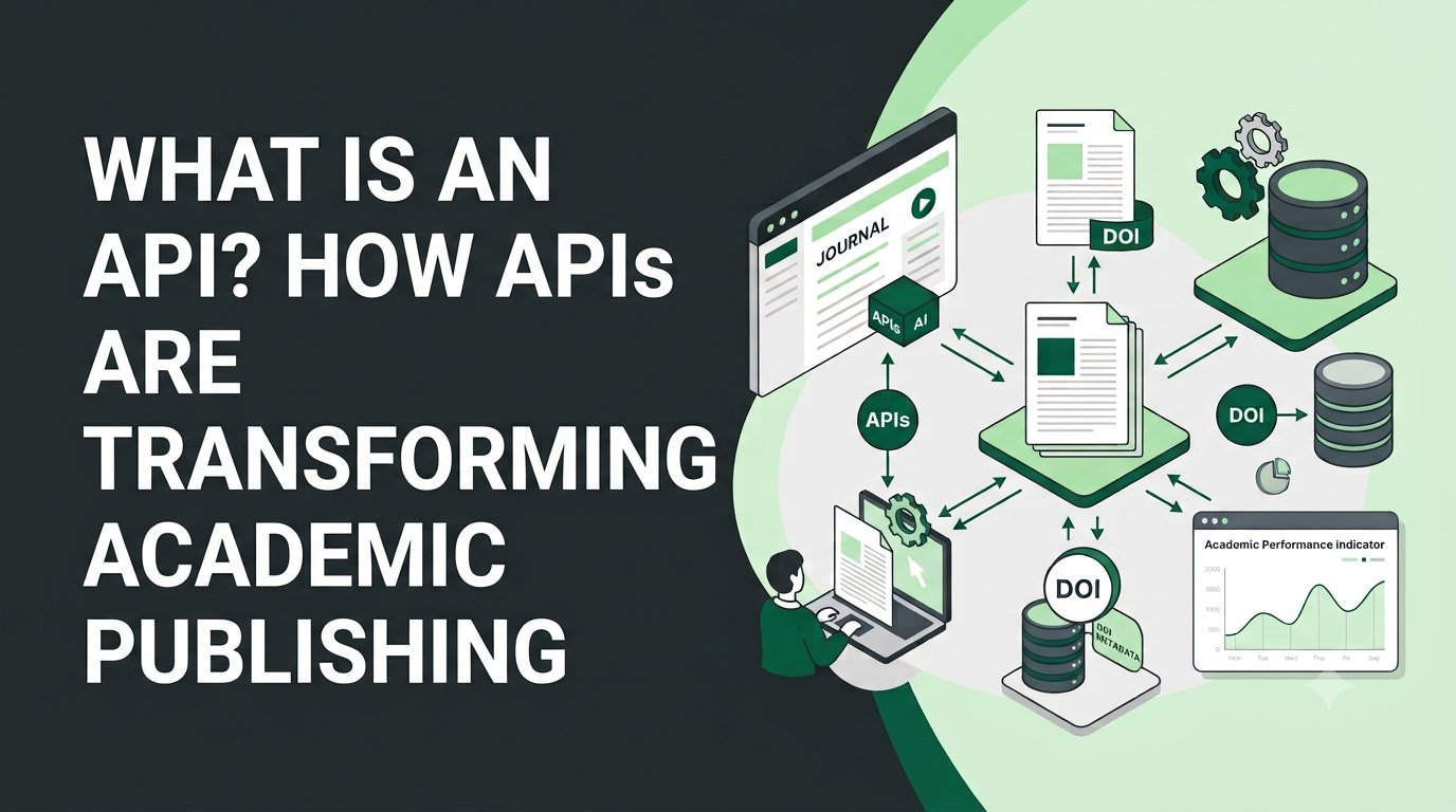 Academic Performance Indicator and API integration in modern academic publishing.