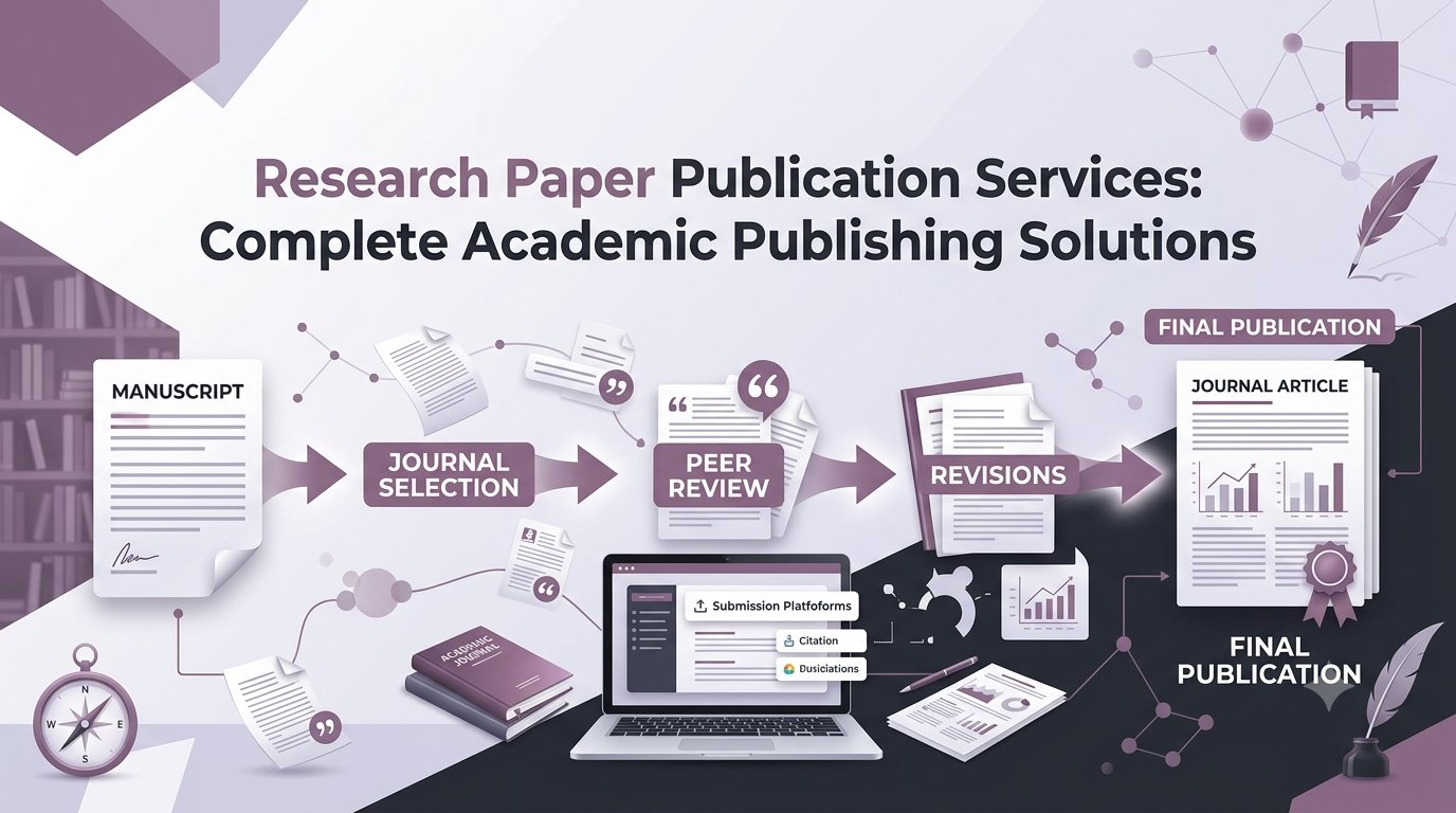 Research Paper Publication Services and academic publishing process